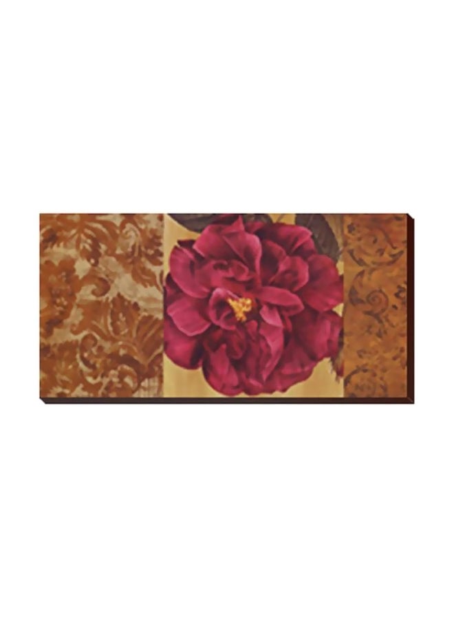 PHOTOBLOCK - Decorative Wall Painting With Frame Pink/Brown 60x20cm - Image 1