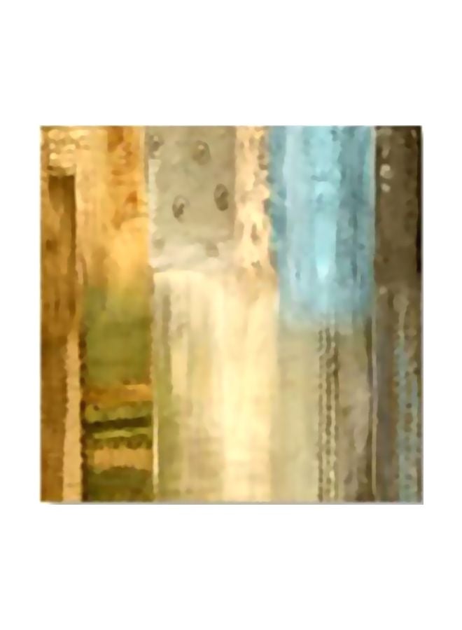 Decorative Wall Painting With Frame Multicolour 30x30cm