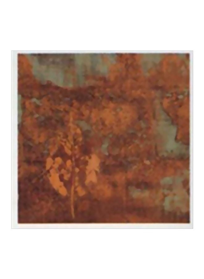 PHOTOBLOCK Decorative Wall Painting With Frame Brown/Green 30x30cm