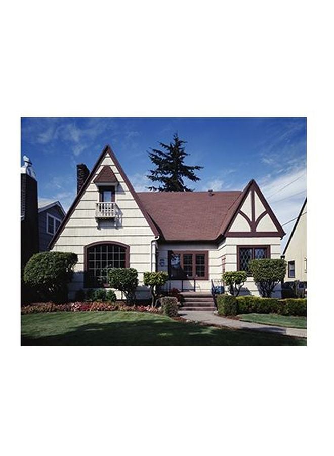 فوتو بلوك بوستر حائط للتزيين أزرق/أخضر/أبيض 15x20سم