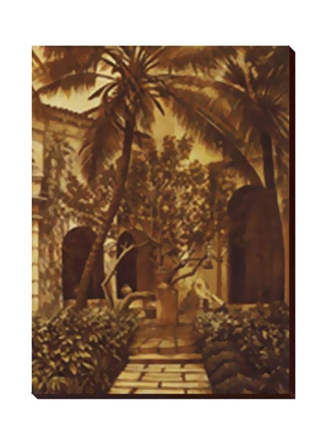 فوتو بلوك لوحة جدارية لتزيين الحائط مع إطار متعدد الألوان 24x34سم