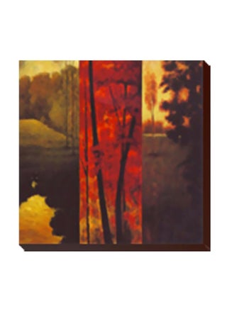 Decorative Wall Painting With Frame Multicolour 15x15cm - v1565954628/N29121441A_1