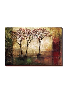 Decorative Wall Painting With Frame Multicolour 54x34cm
