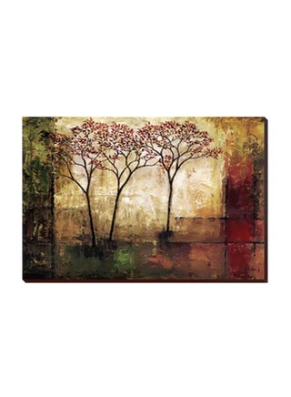 Decorative Wall Painting With Frame Multicolour 54x34cm - v1565954629/N29121440A_1