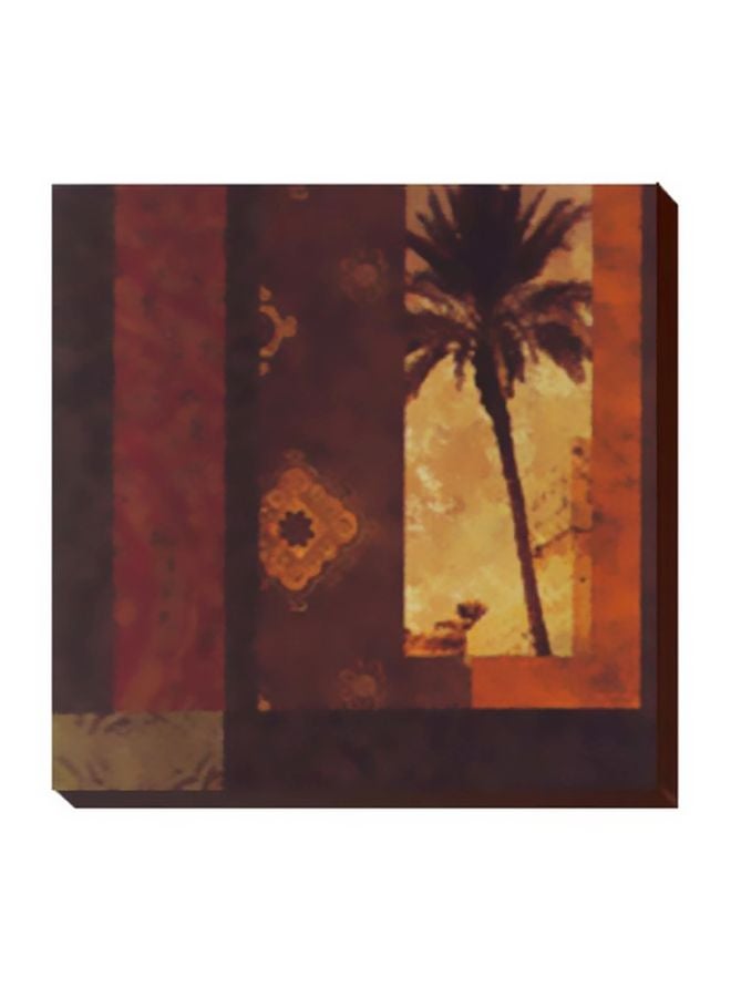 فوتو بلوك لوحة جدارية لتزيين الحائط مع إطار متعدد الألوان 34x34سم