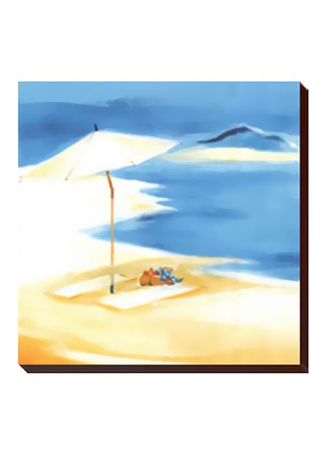 لوحة جدارية لتزيين الحائط مع إطار متعدد الألوان 47x47سم