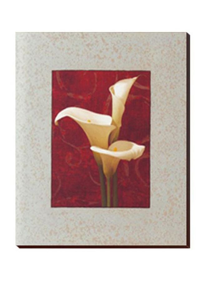 لوحة جدارية لتزيين الحائط مع إطار متعدد الألوان 15x15سم