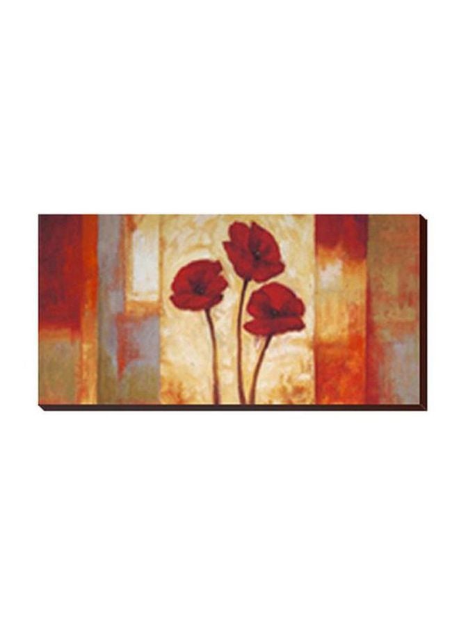 Decorative Wall Painting With Frame Multicolour 40x30cm