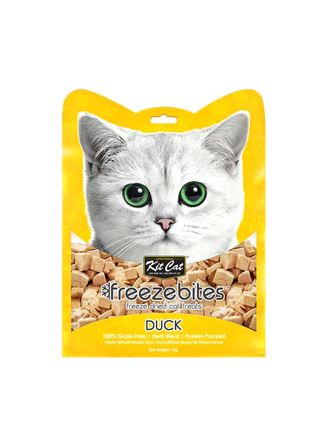 Kit Cat Freezebites Dried Duck Multicolour 15grams
