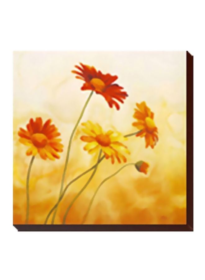 PHOTOBLOCK Decorative Wall Poster Red/Green/Yellow 15x15cm 