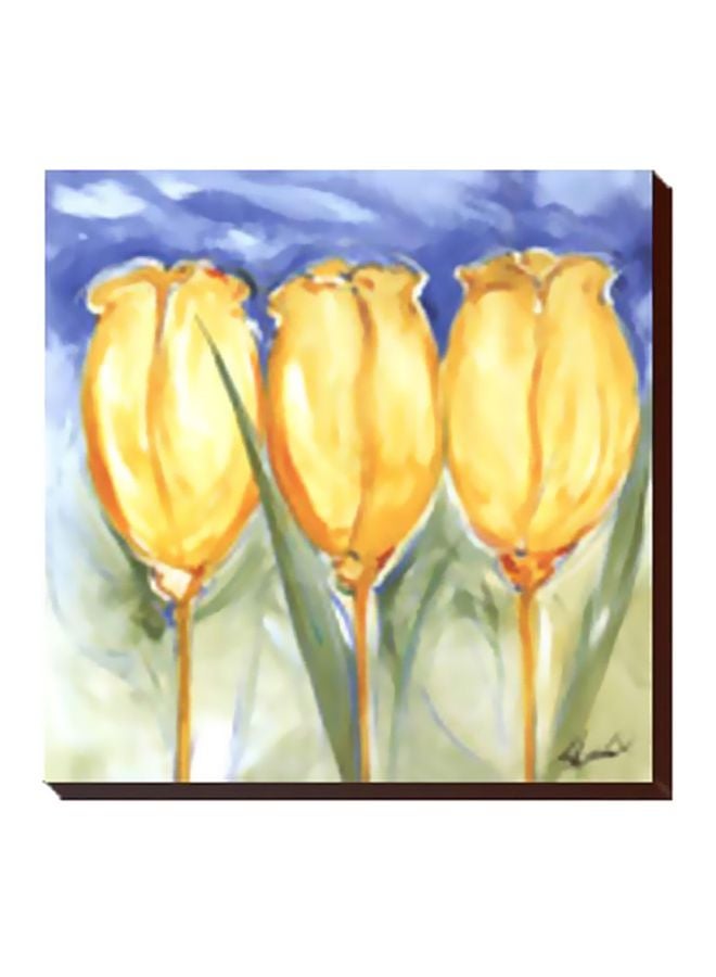 Decorative Wall Painting Multicolour 15x15cm