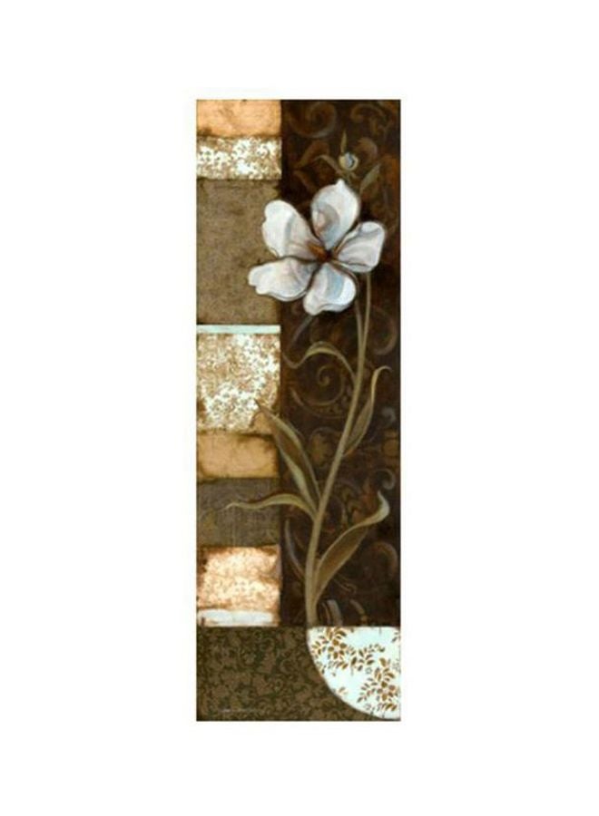 بوستر حائط للتزيين أبيض/بيج/أخضر 20x60سم