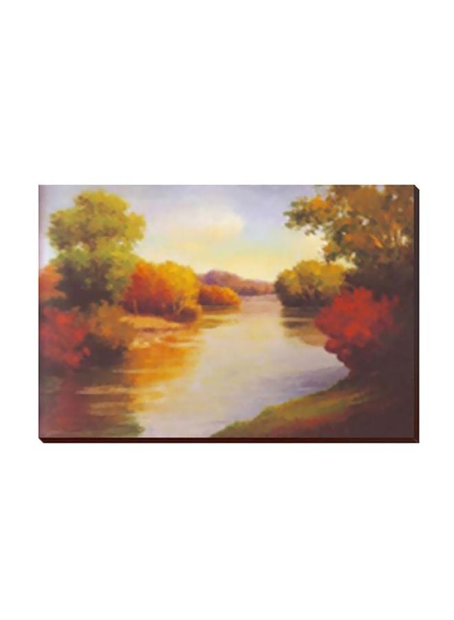 فوتو بلوك لوحة جدارية لتزيين الحائط مع إطار متعدد الألوان 40x30سم