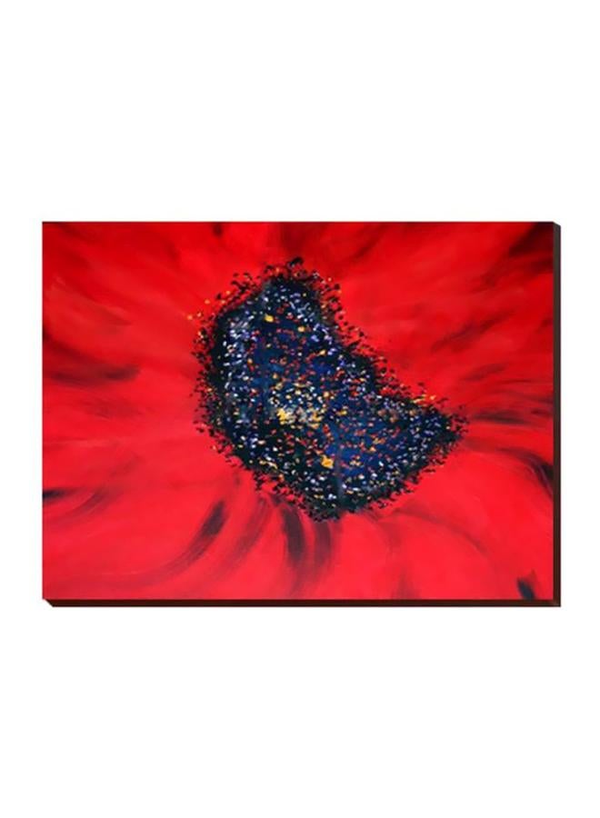 PHOTOBLOCK Decorative Wall Painting With Frame Red/Blue 40x30cm
