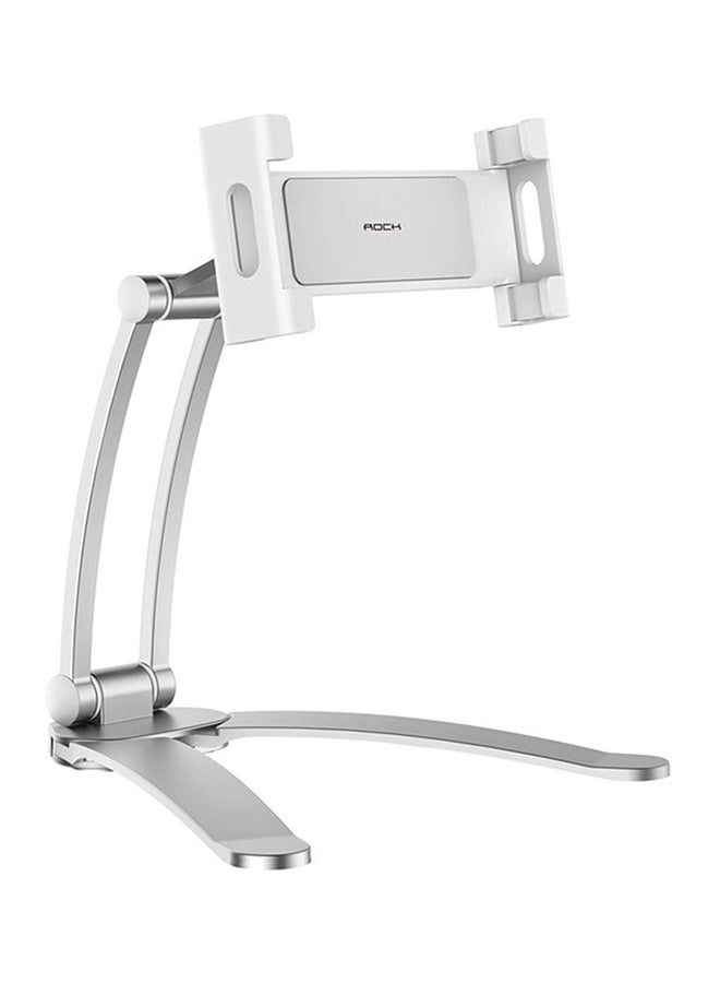 Rock 360 Degree Wall Holder Stand For iPad Silver  - Image 1