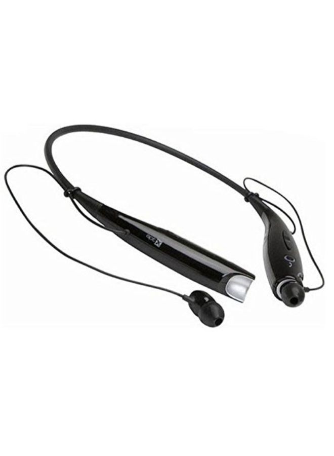 Generic - Bluetooth In-Ear Neckband Headphones Black - Image 1