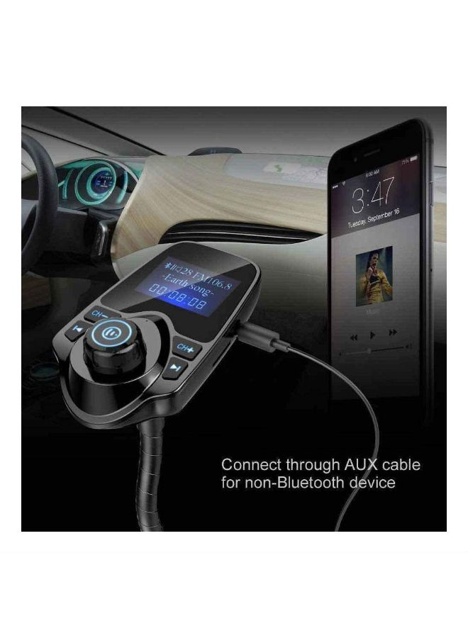 nulaxy - Wireless Car Bluetooth FM Transmitter - Image 1
