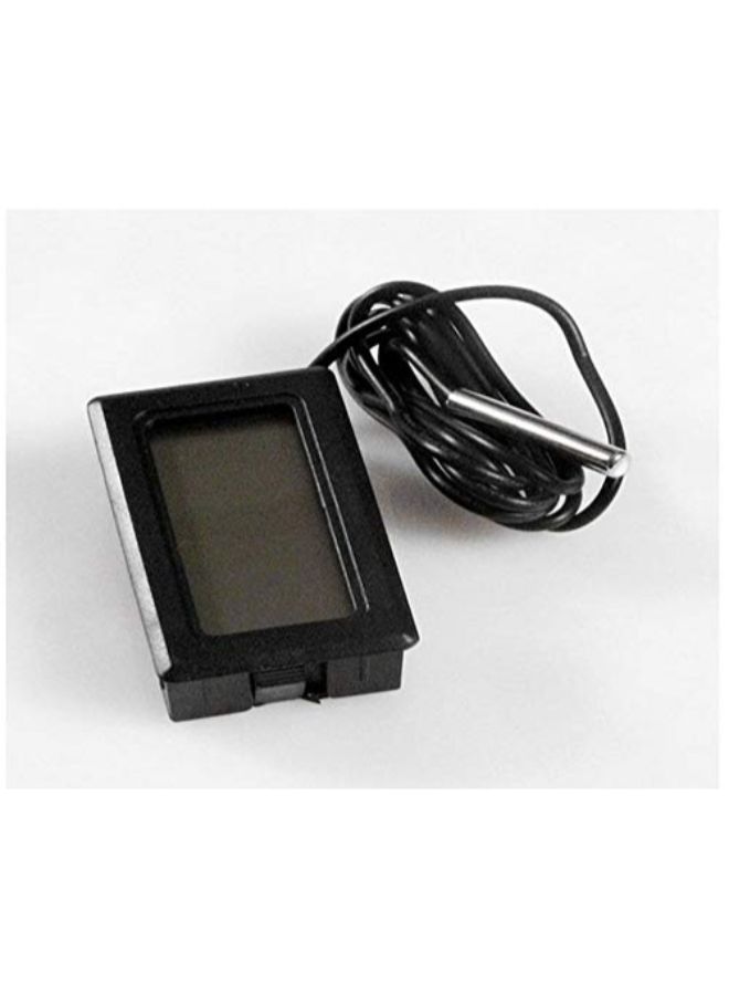 Generic - Digital Refrigerator Thermometer With LCD Display Black - Image 1