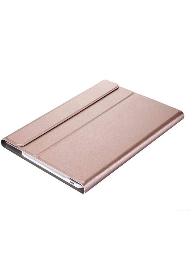 Generic - Detachable Bluetooth Wireless Keyboard With Smart Case Protection For Apple iPad Mini 4 Rose Gold - Image 1