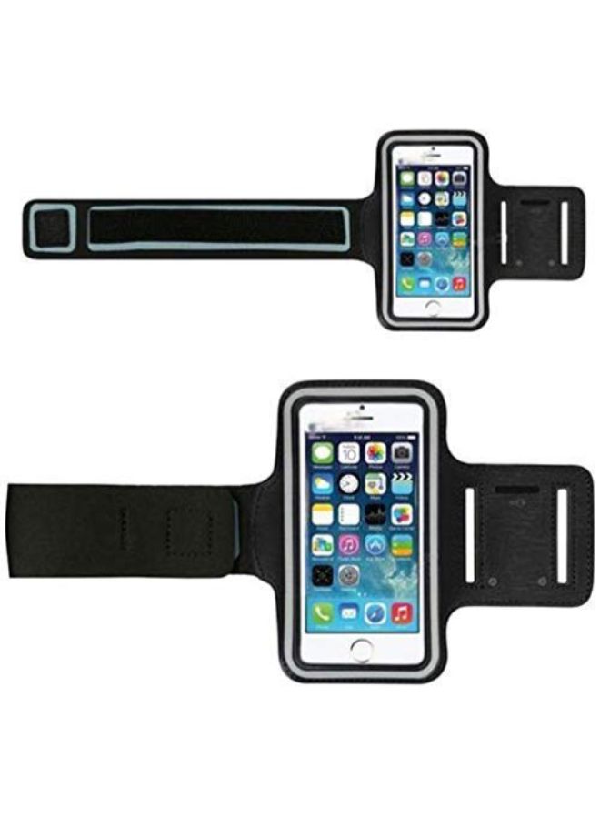 Armband Mobile Phone Holder For Apple iPhone Black - Image 4
