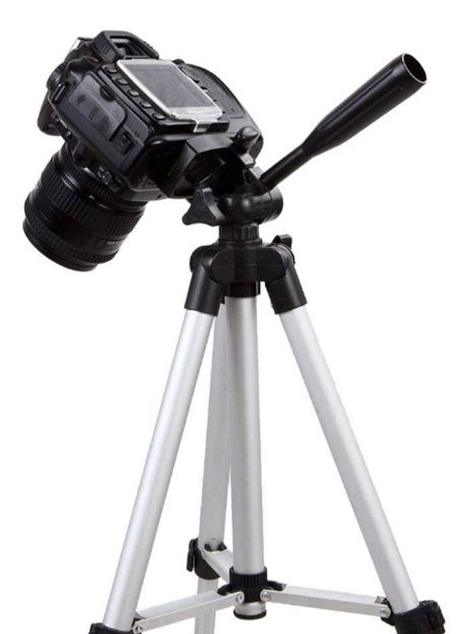 حامل ثلاثي القوائم مرن وقابل للنقل للكاميرا أسود/ فضي - Image 3