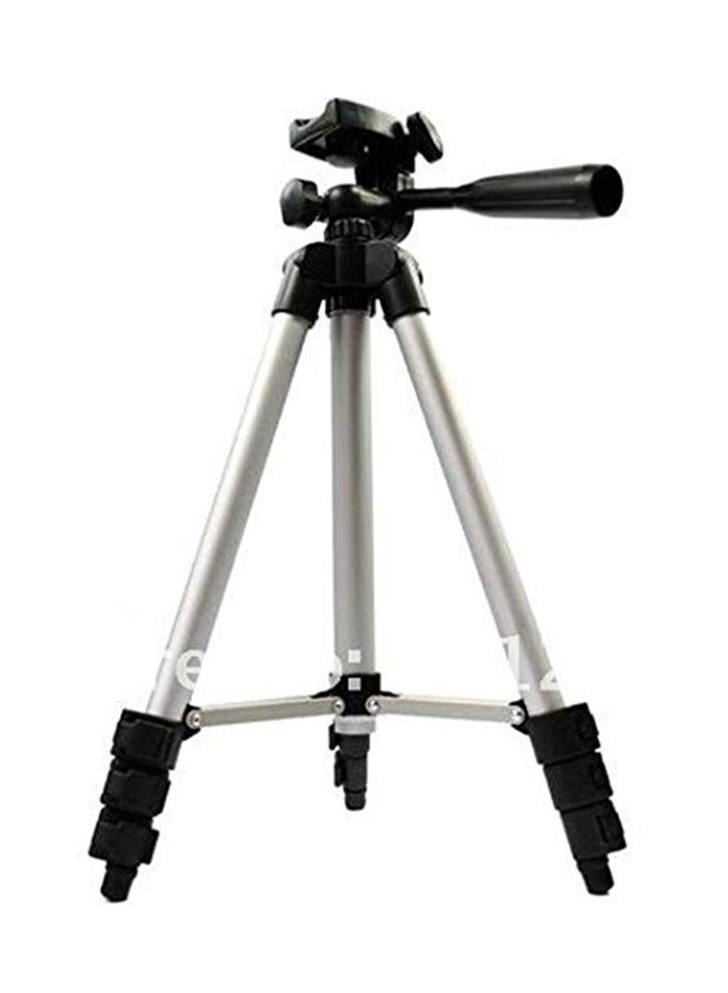Generic - Portable Tripod Stand For DSLR Camera Silver/Black - Image 1