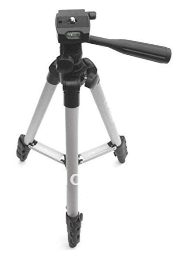 Generic - Portable Tripod Stand For DSLR Camera Silver/Black - Image 1