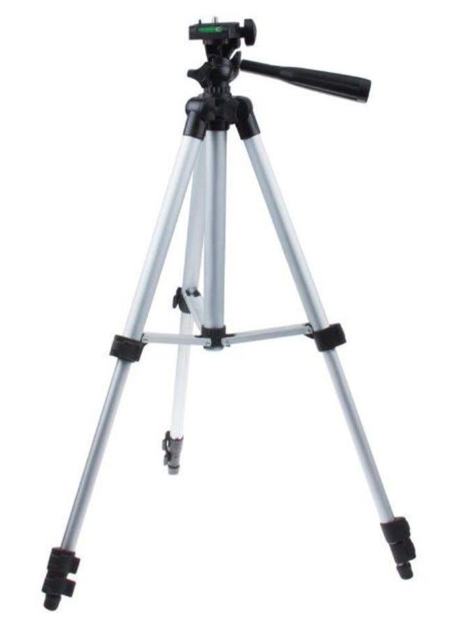 Universal Adjustable Tripod Stand Support Silver/Black - Image 3