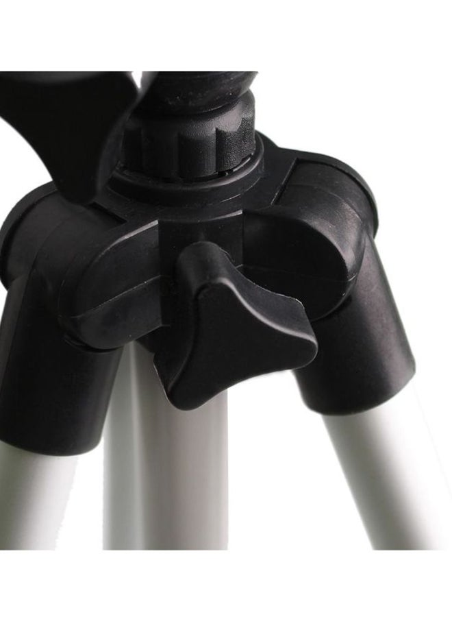 Portable  Adjustable Tripod Silver/Black - Image 3