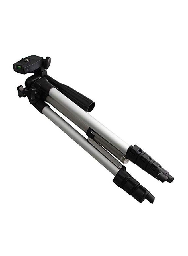 حامل ثلاثي مرن للكاميرا الرقمية بعدسة أحادية عاكسة أسود/ فضي - Image 1