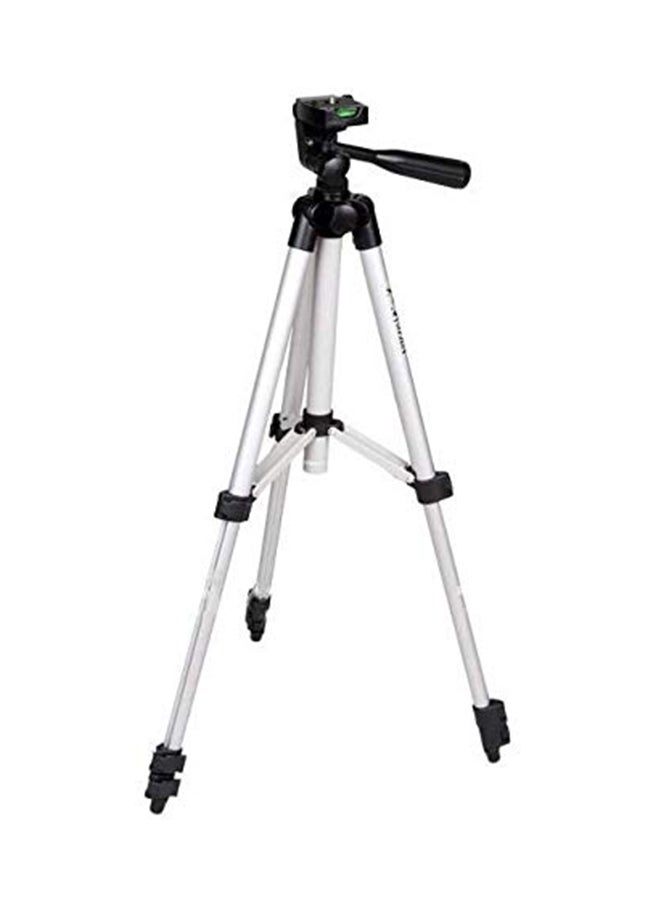 Flexible Tripod Stand For DSLR Camera Silver/Black