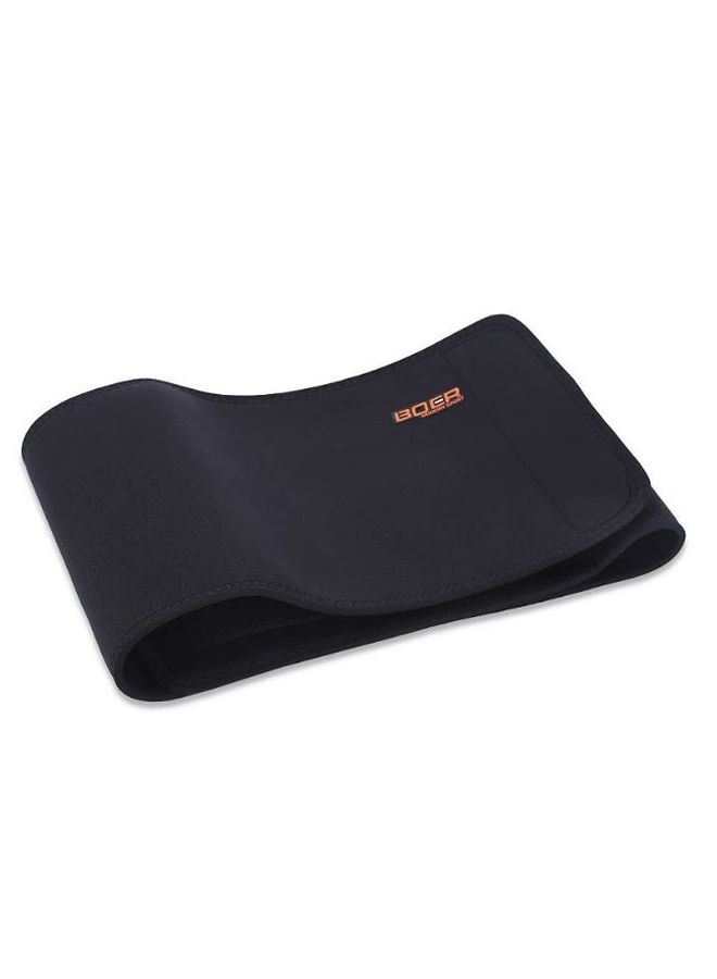 BOER Sweat Absorb Adjustable Fitness Waist Support Belt 100 x 18.5cm - Image 1