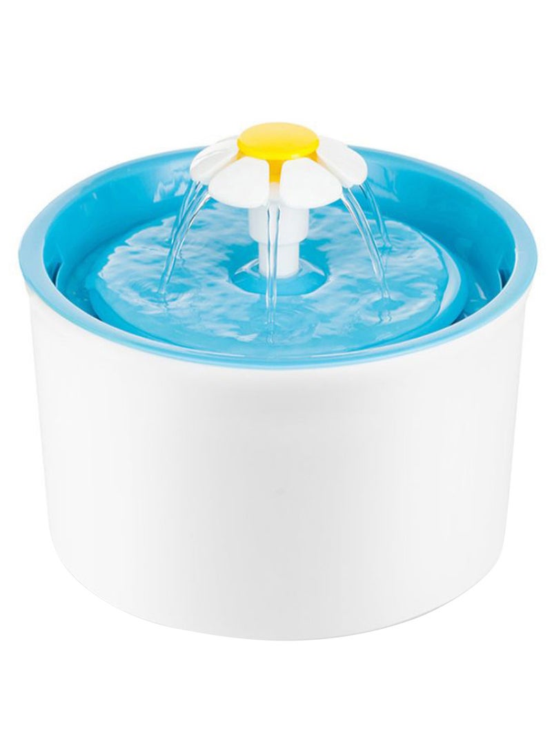 Automatic Mute Water Fountain Blue/White/Yellow