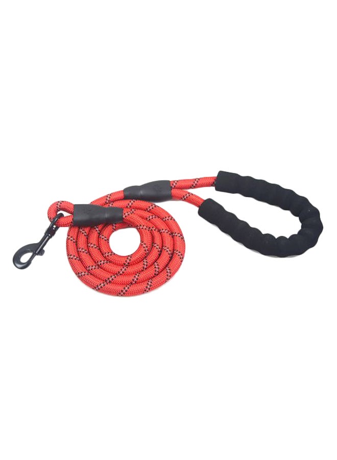 Reflective Pet Walking Leash Rope Red/Black 150cm