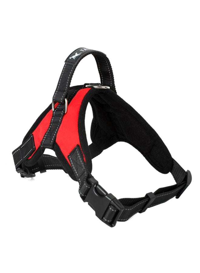 Pet Chest Harness Red/Black S