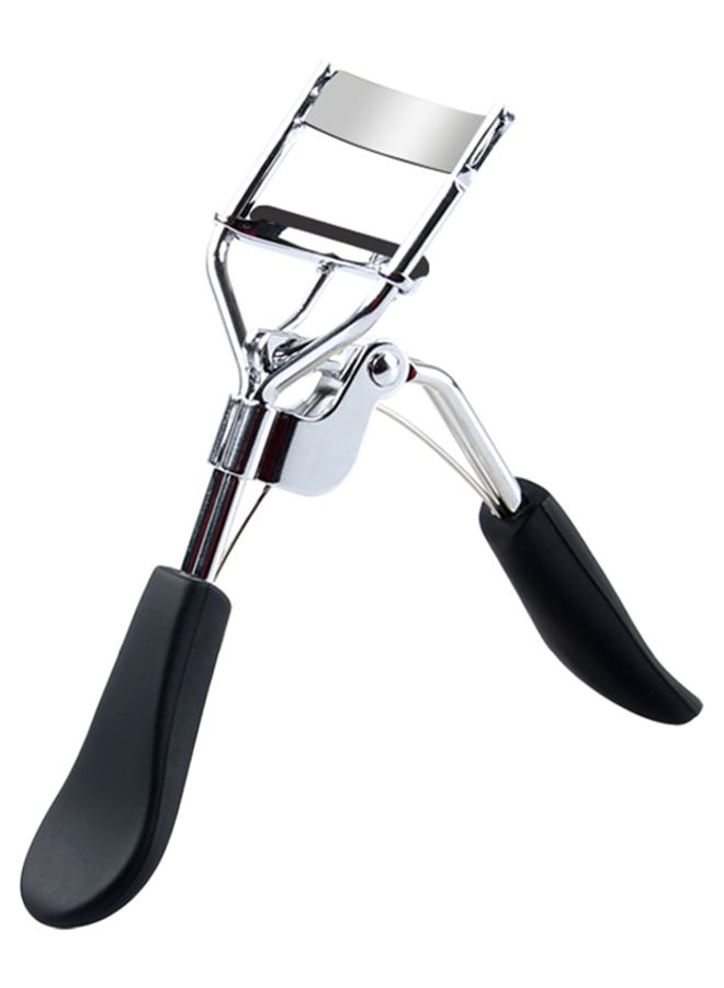 Generic Portable Eyelash Curler Black/Silver  - Image 1