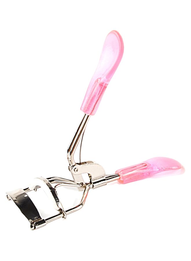 مجعد الرموش المحمول وردي / فضي - Image 1