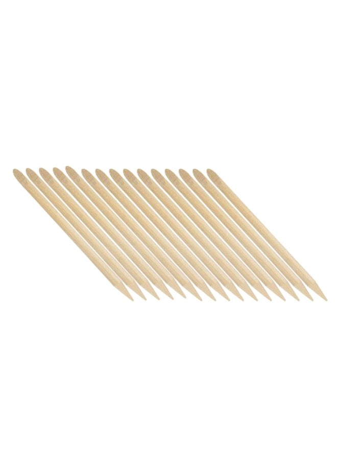 Generic 100-Piece Disposable Nail Dead Skin Remover Set Beige - Image 2