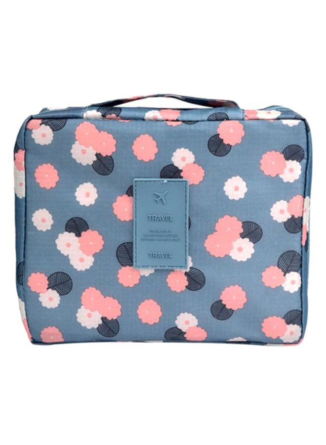 ترافل حقيبة ماكياج قابلة للغسل بطبقة مزدوجة متعدد الألوان - Image 1