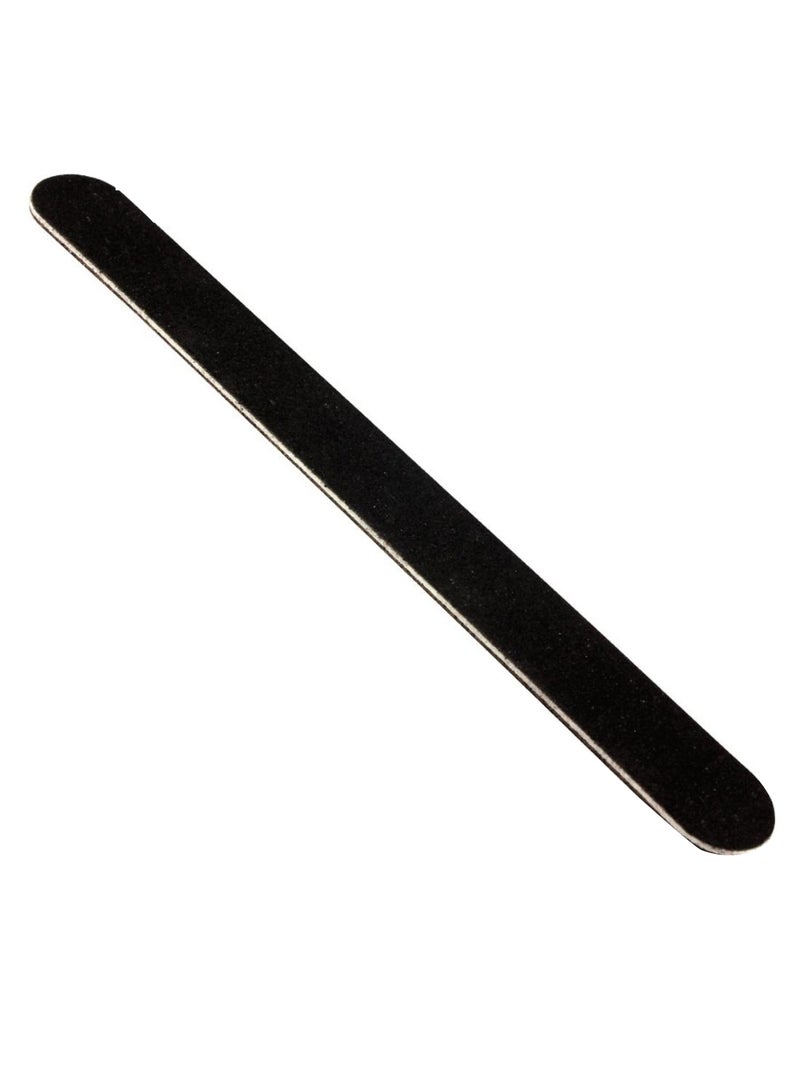 Generic 10-Piece Long Frosted Nail File Set Black - Image 2