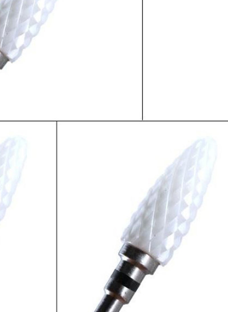 Electric Nail Drill Manicure Pedicure Machine Red/Clear - Image 2