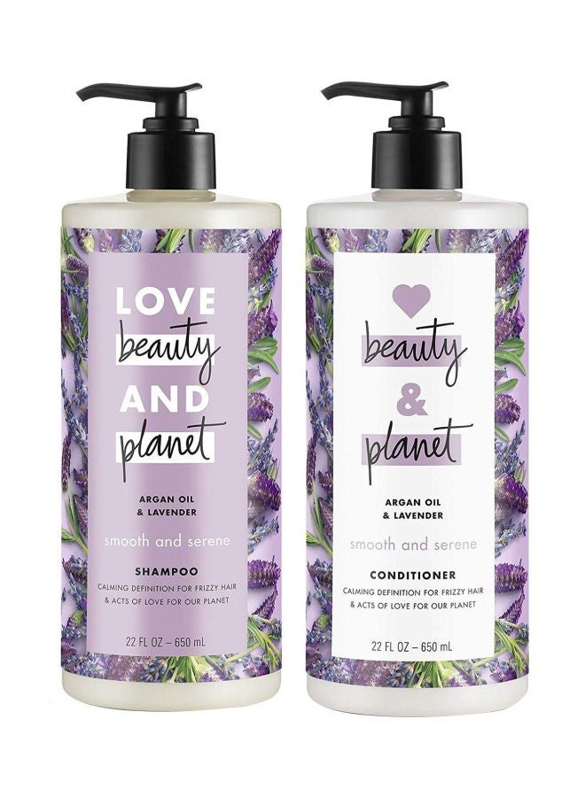 Argan Oil And Lavender Shampoo And Conditioner