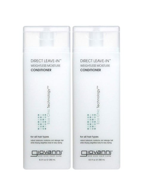 Pack Of 2 Direct Leave In Weightless Moisture Conditioner