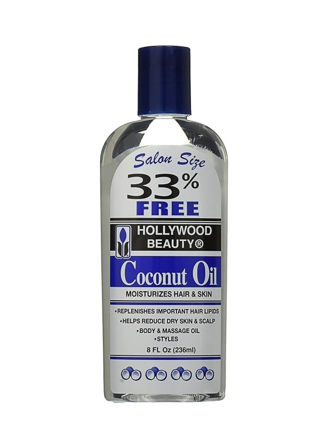 Hollywood Beauty Coconut Oil Moisturizes Hair And Skin 