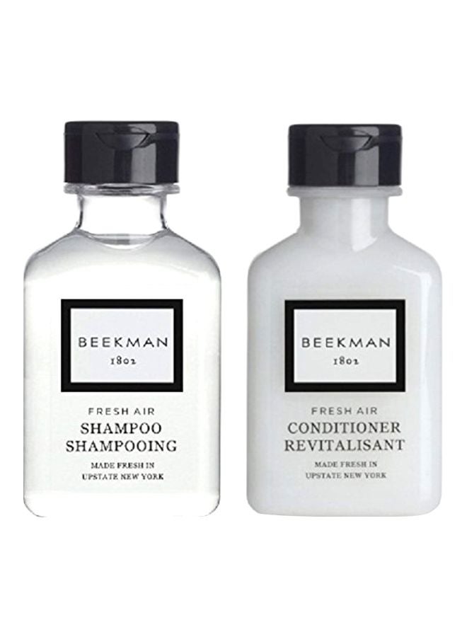 Beekman 1802 16-Piece Fresh Air Shampoo And Conditioner Set