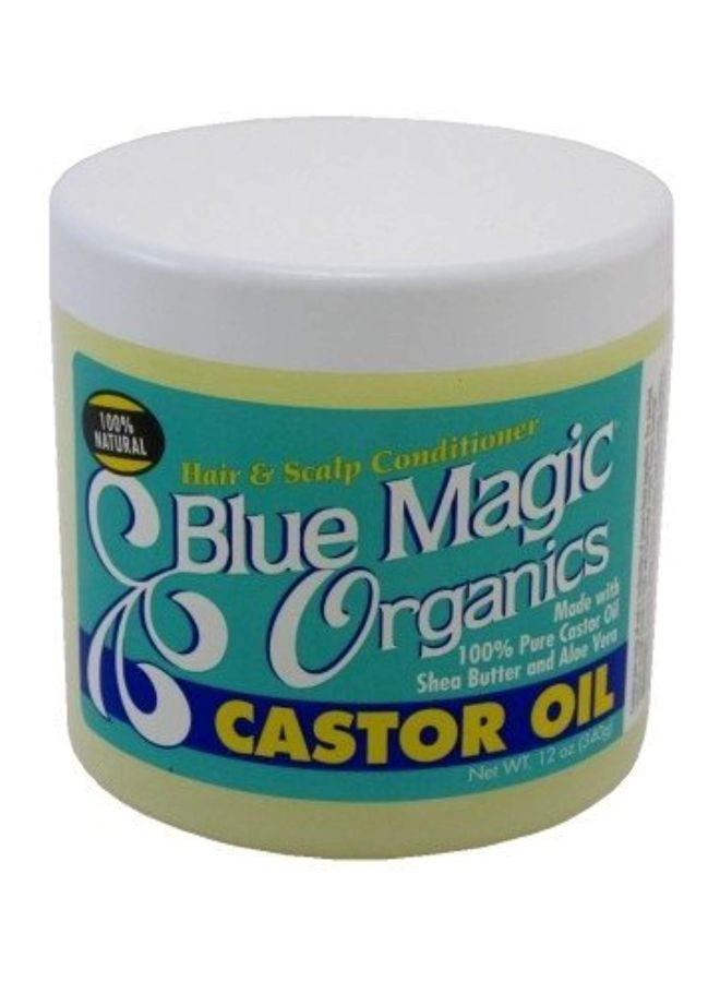 BLUE MAGIC Pack Of 2 Organics Castor Oil Scalp Conditioner Set 354ml