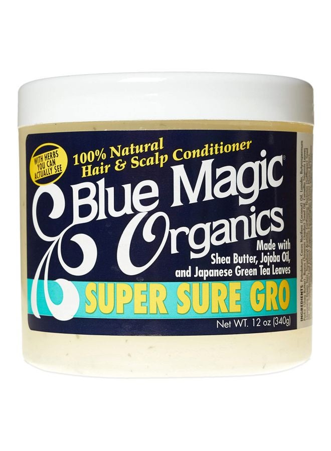 BLUE MAGIC Organics Super Sure Hair Gro 340grams