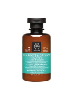 Apivita Oily Roots And Dry Ends Shampoo 