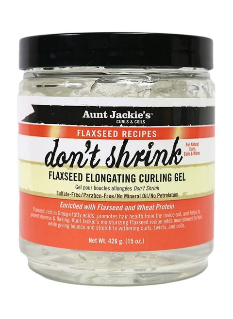 Don't Shrink Flaxseed Elongating Curling Gel