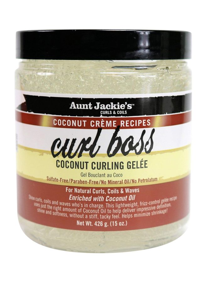 Aunt Jackie's Curl Boss Coconut Curling Gel 